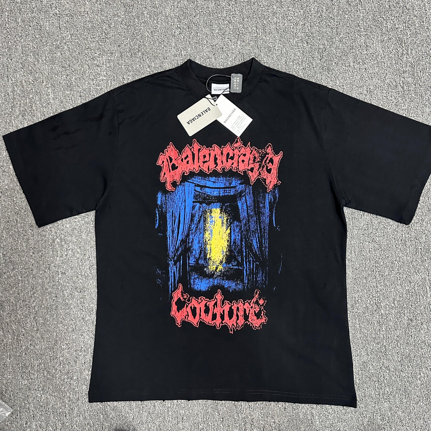 Balenciaga Salon De Couture Medium Fit T-Shirt