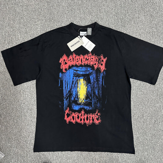Balenciaga Salon De Couture Medium Fit T-Shirt