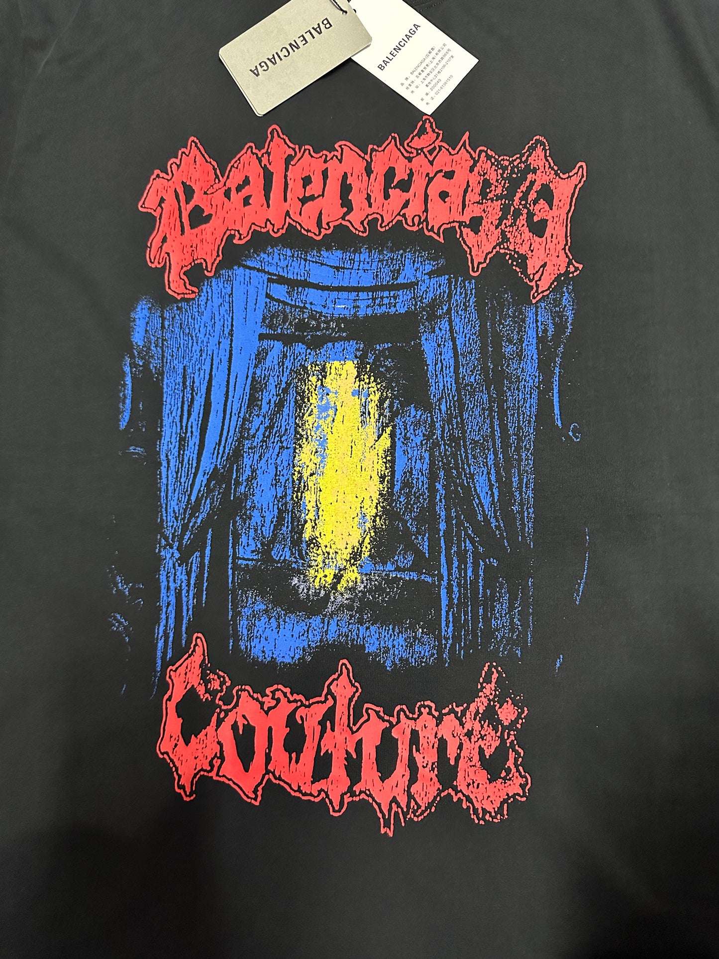 Balenciaga Salon De Couture Medium Fit T-Shirt