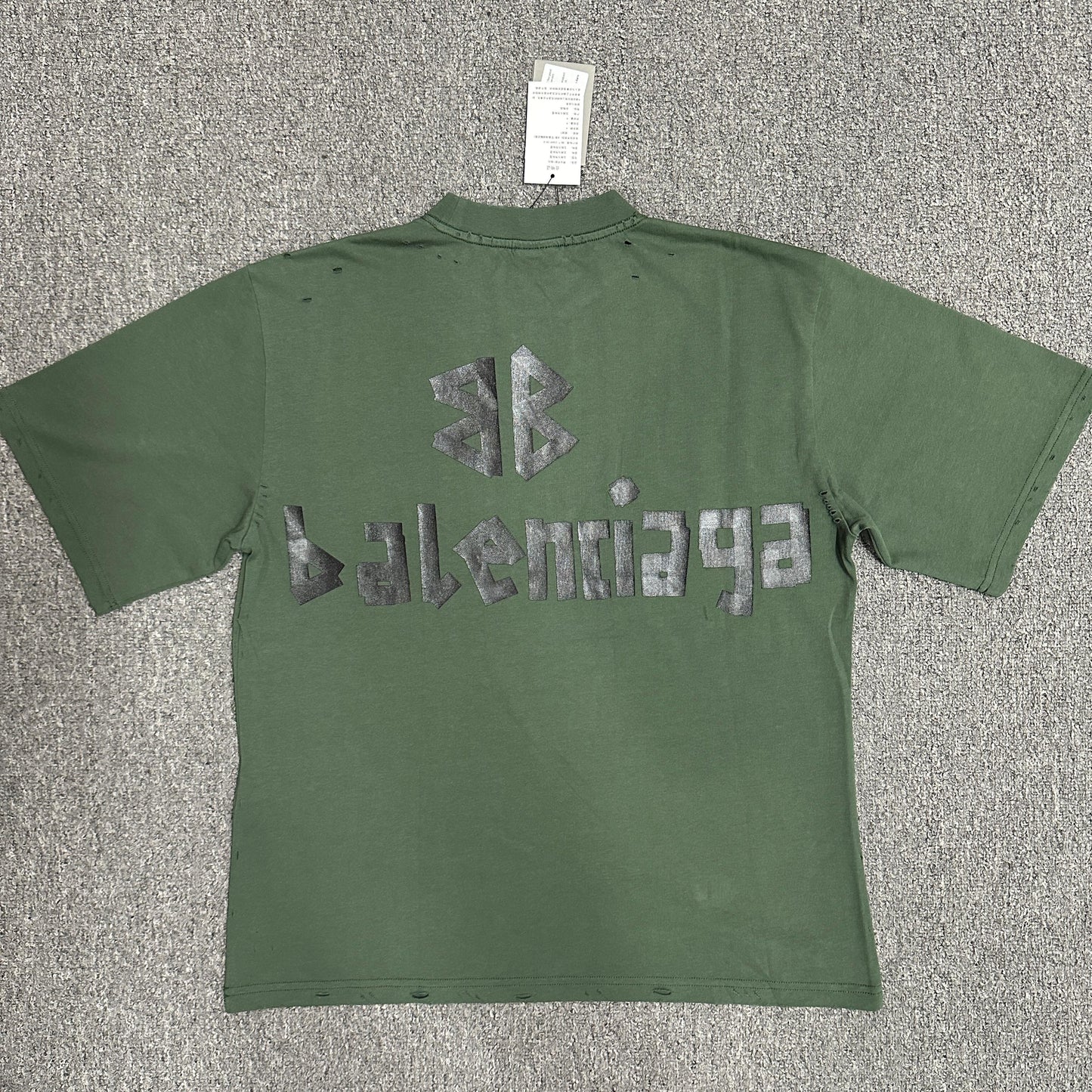 Balenciaga Tape Type Medium Fit T-Shirt