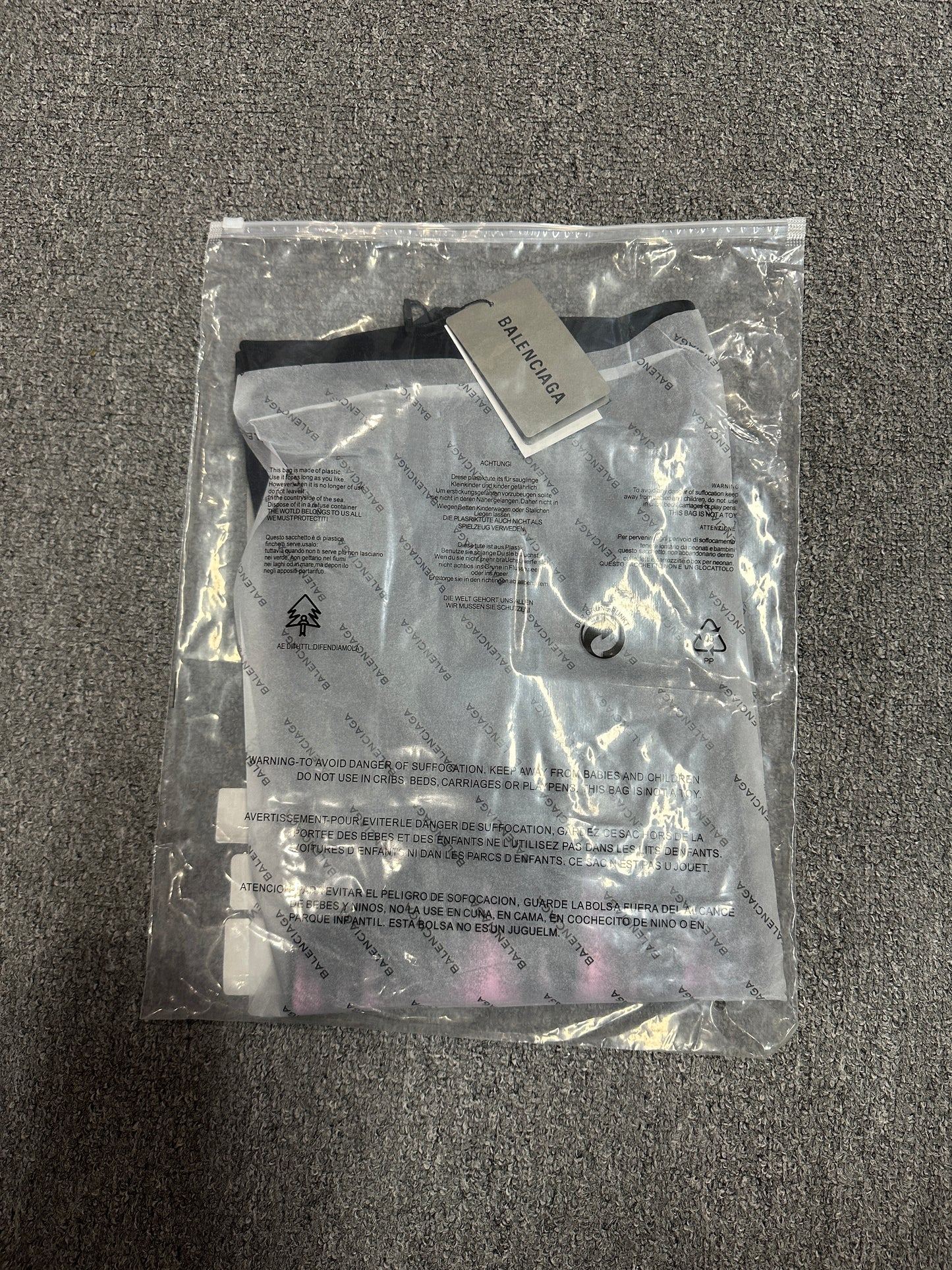 Balenciaga Wet Brush Oversized T-Shirt
