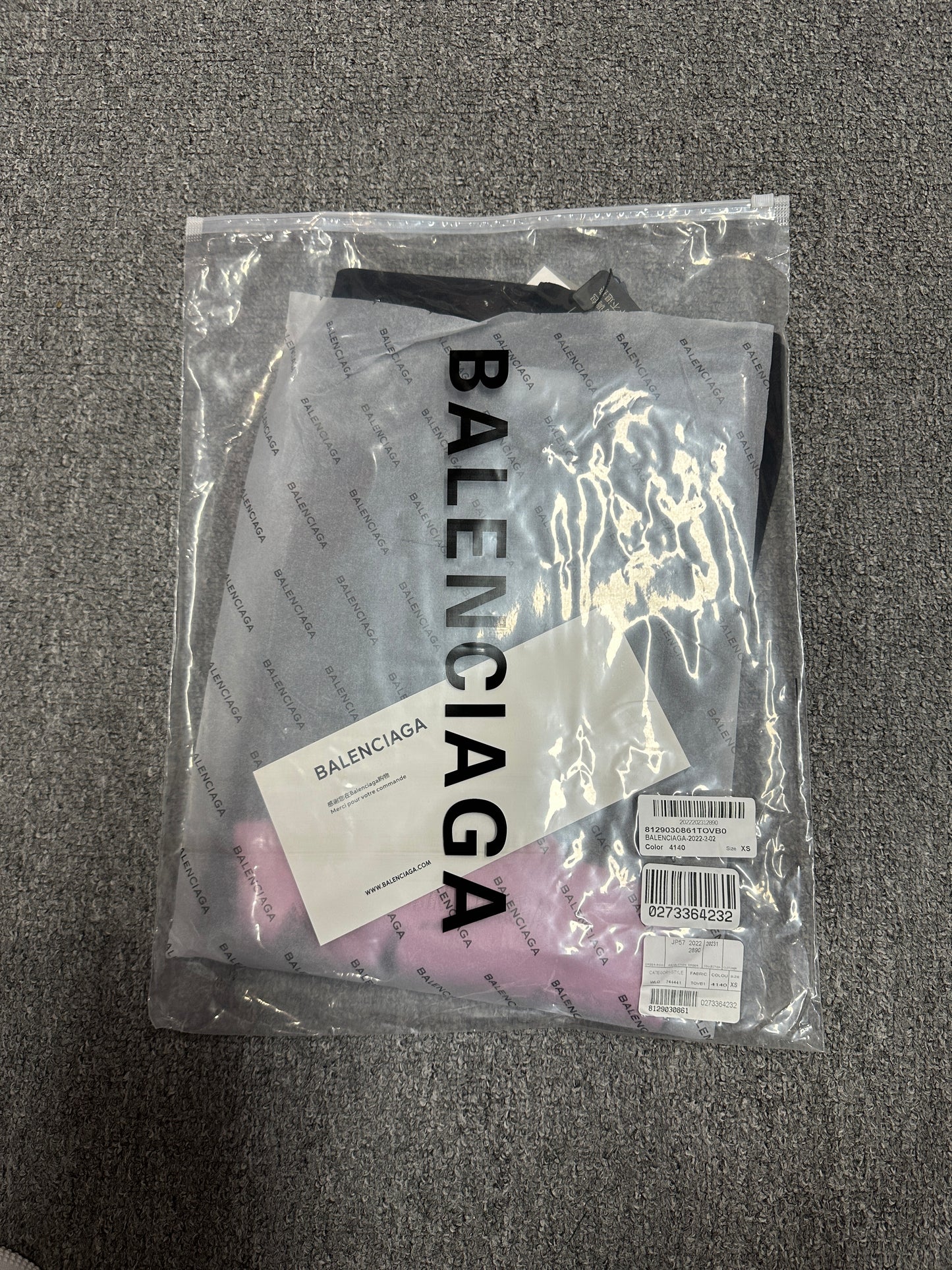 Balenciaga Wet Brush Oversized T-Shirt