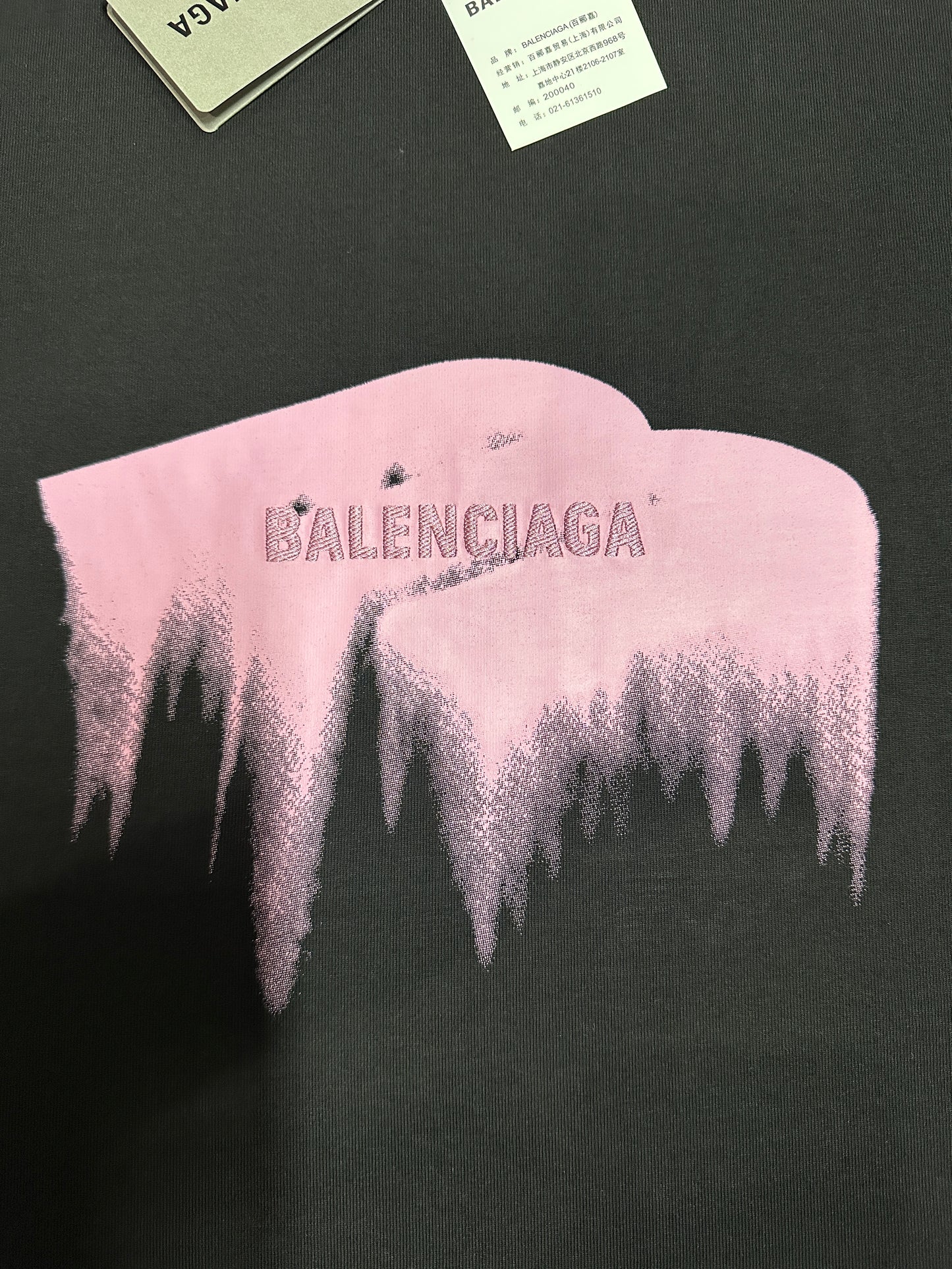 Balenciaga Wet Brush Oversized T-Shirt