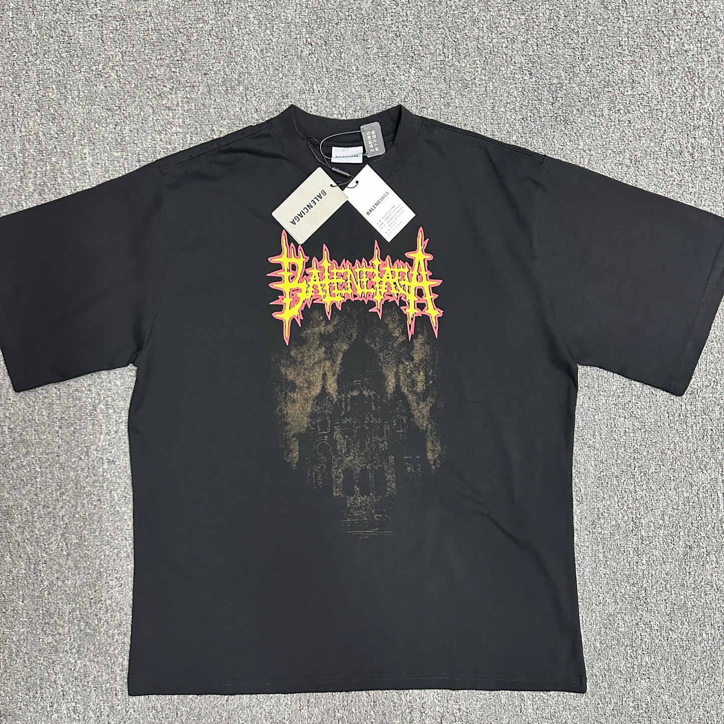 Balenciaga Sacré Cœur Oversized T-Shirt