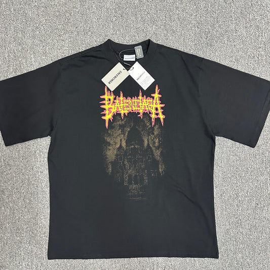 Balenciaga Sacré Cœur Oversized T-Shirt