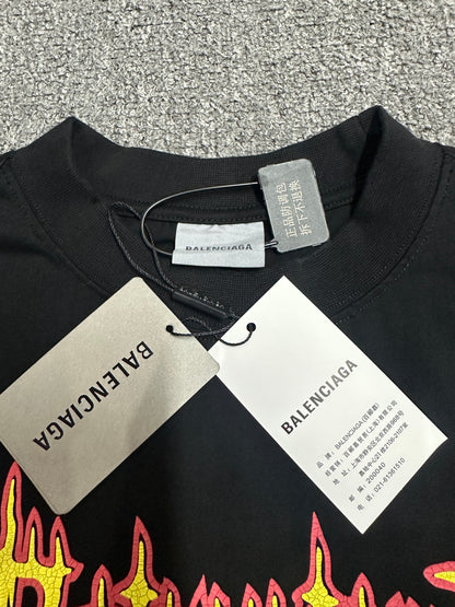 Balenciaga Sacré Cœur Oversized T-Shirt