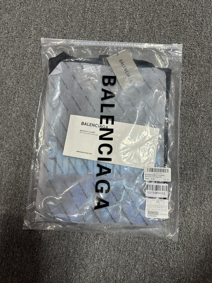 Balenciaga Paris Thunderstorm Oversized T-Shirt