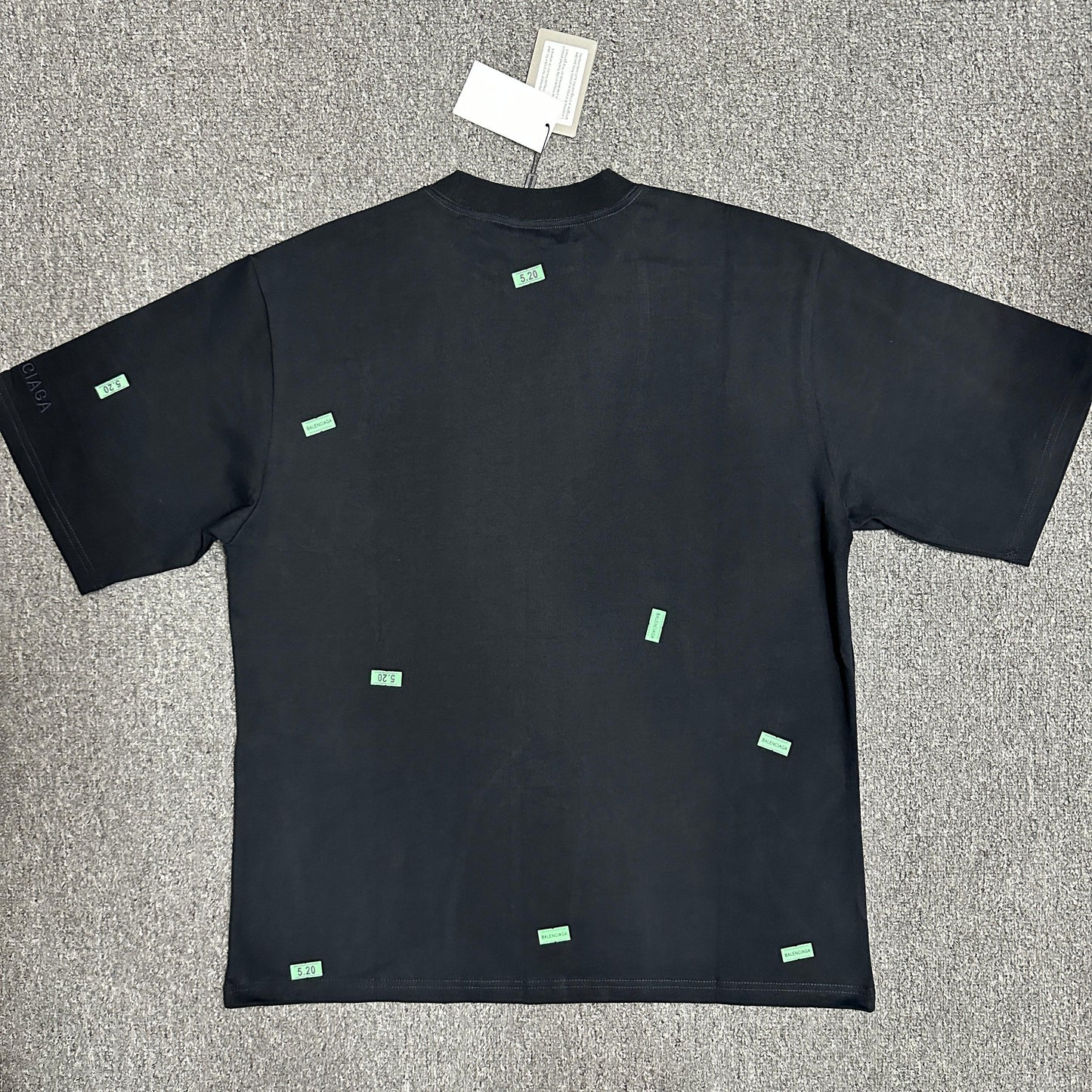 Balenciaga 520 Stickers Medium Fit T-Shirt