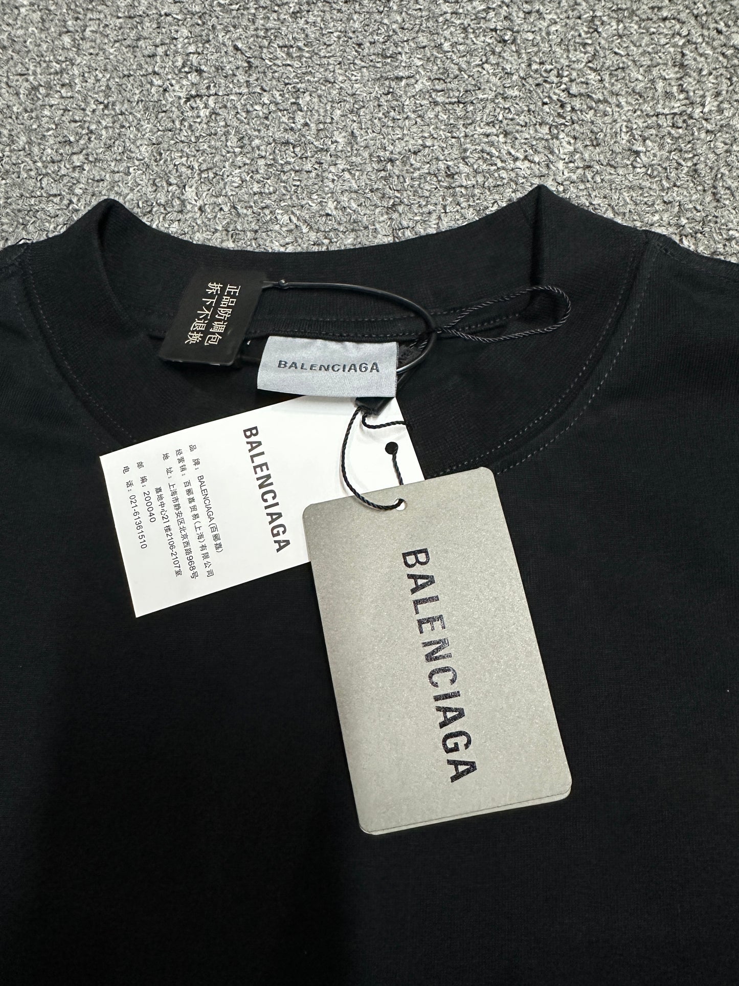 Balenciaga 520 Stickers Medium Fit T-Shirt