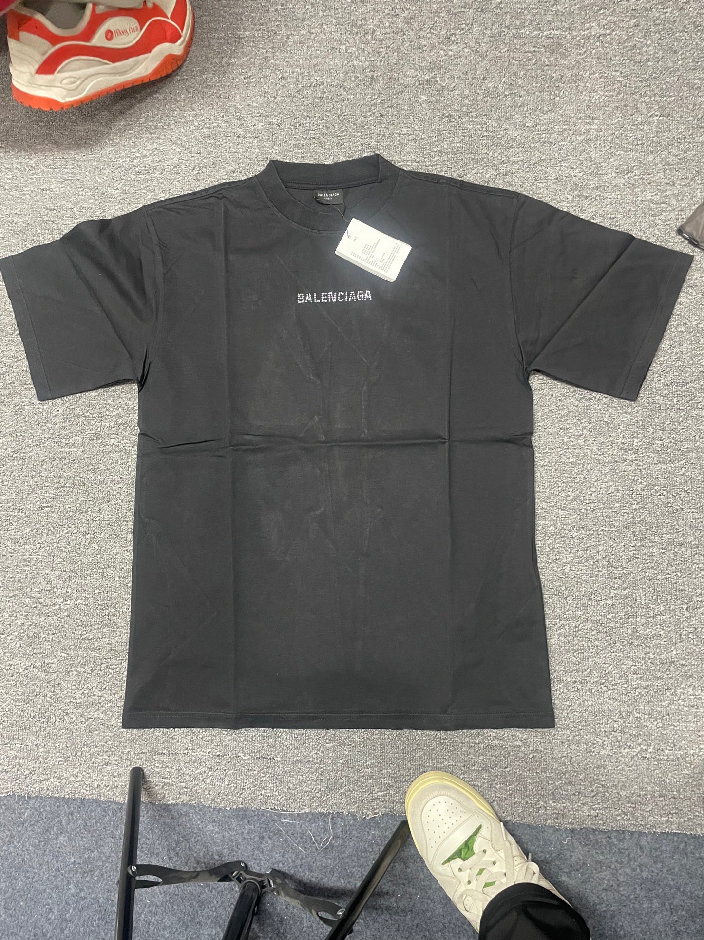 Balenciaga logo cotton jersey T-shirt