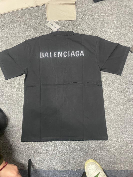 Balenciaga logo cotton jersey T-shirt