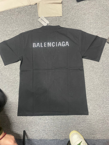 Balenciaga logo cotton jersey T-shirt