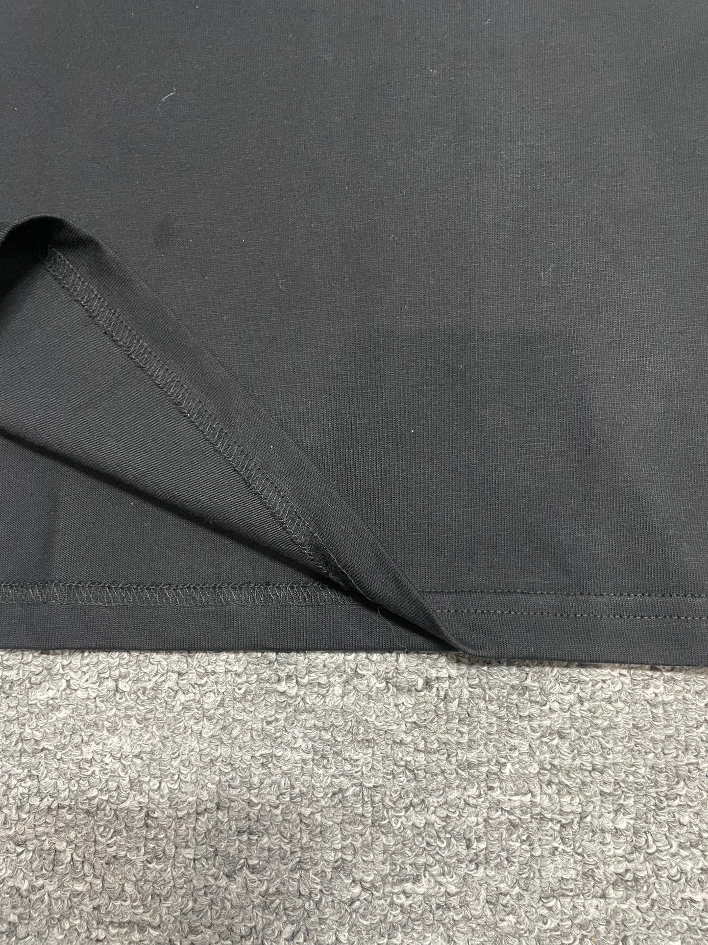 Balenciaga "Please Return To" Black Graphic T-Shirt