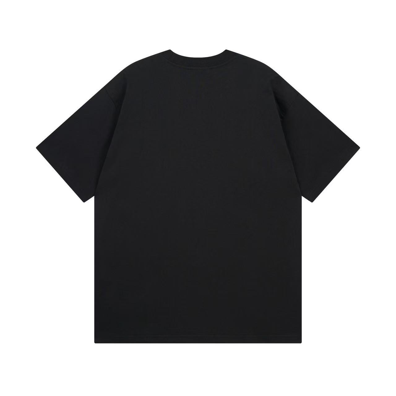 Balenciaga "Please Return To" Black Graphic T-Shirt