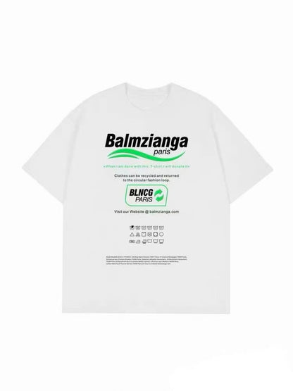 Balenciaga Dry Cleaning / Recycle Boxy T-Shirt