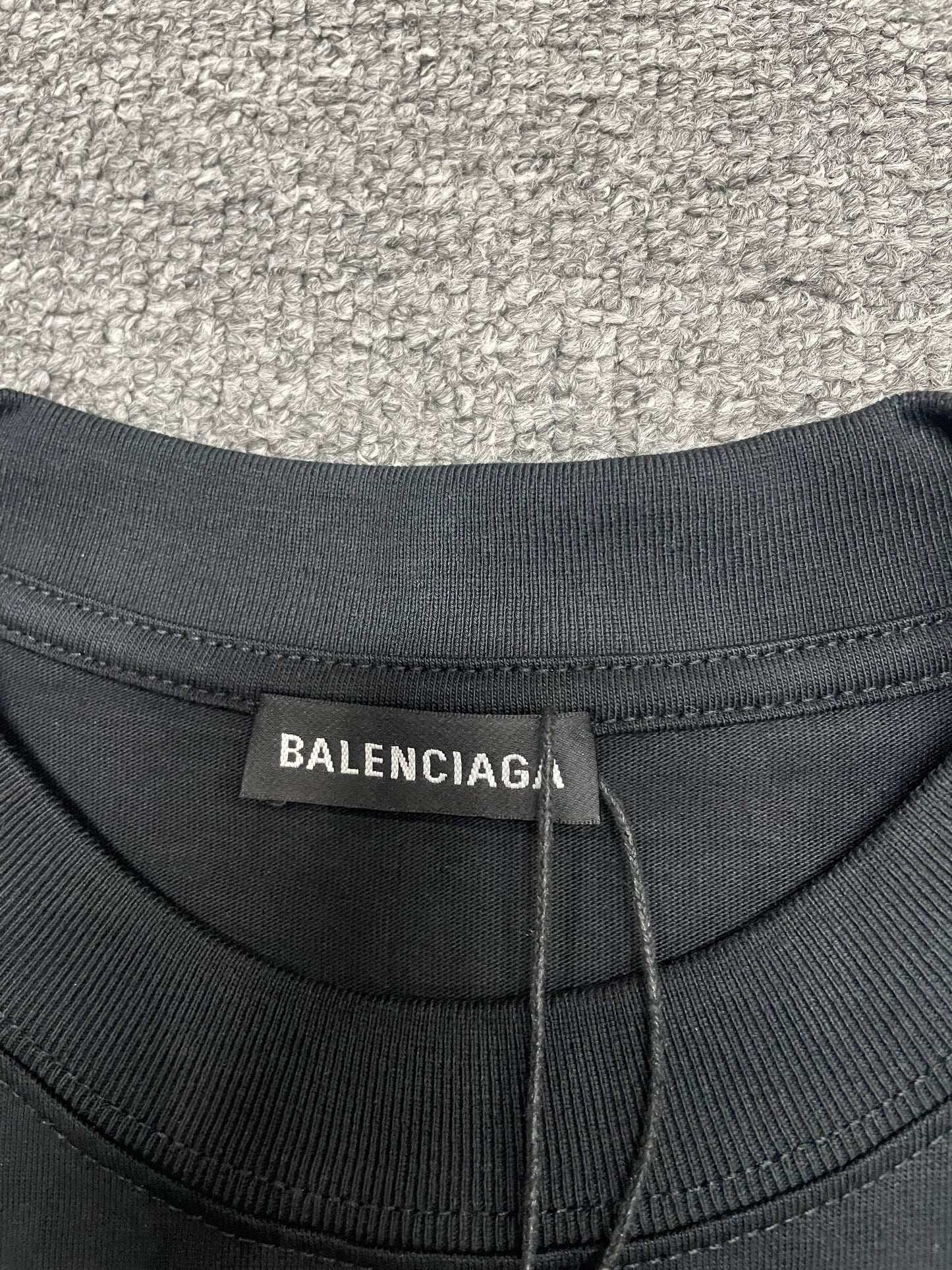 Balenciaga "CREW" Large Logo T-Shirt