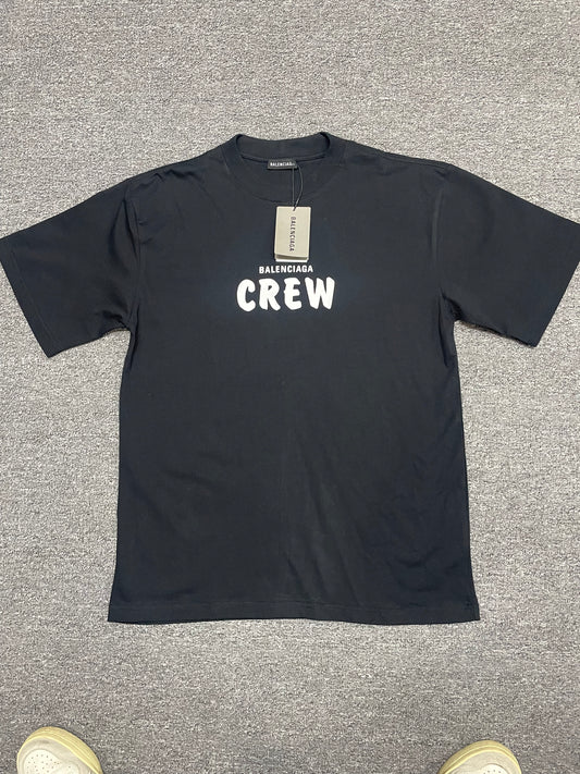 Balenciaga "CREW" Large Logo T-Shirt