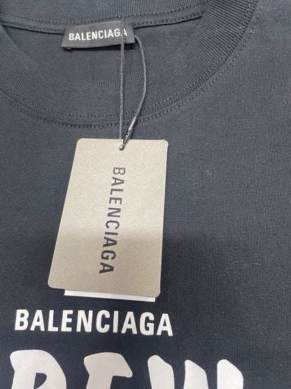 Balenciaga "CREW" Large Logo T-Shirt