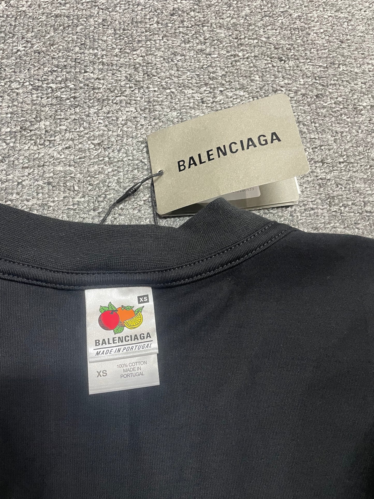 Balenciaga "Mirror Logo" Oversized T-Shirt
