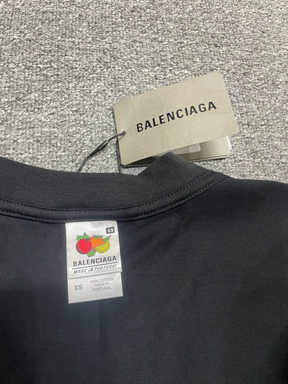 Balenciaga "Mirror Logo" Oversized T-Shirt