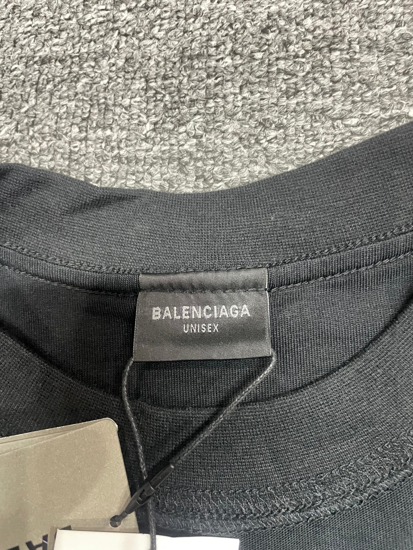 Balenciaga "Mirror Logo" Oversized T-Shirt