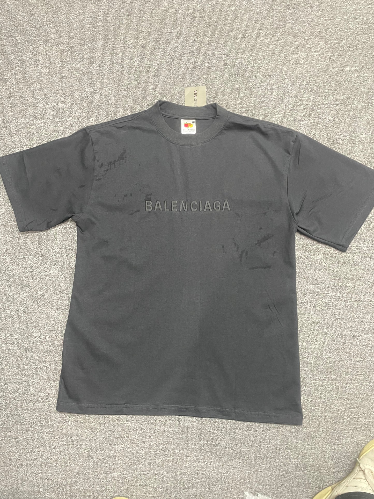 Balenciaga "Mirror Logo" Oversized T-Shirt