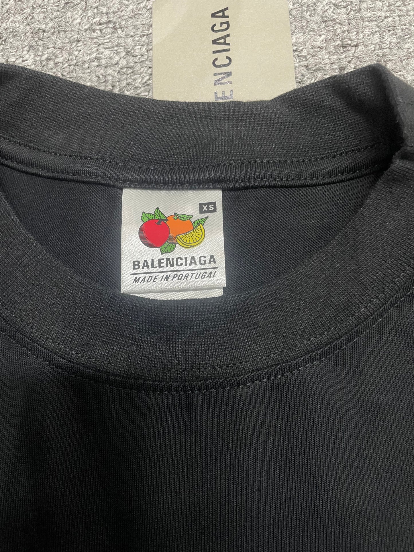 Balenciaga "Mirror Logo" Oversized T-Shirt