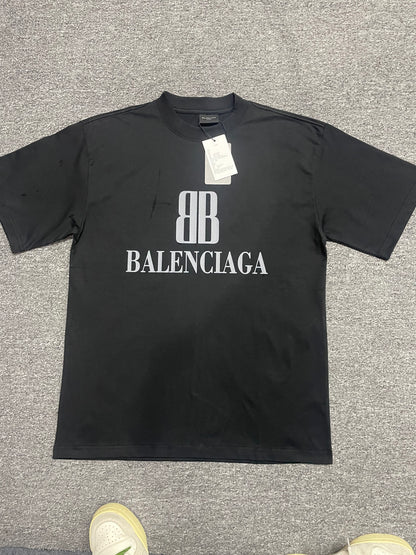 Balenciaga "BB Corp" Monogram Logo T-Shirt