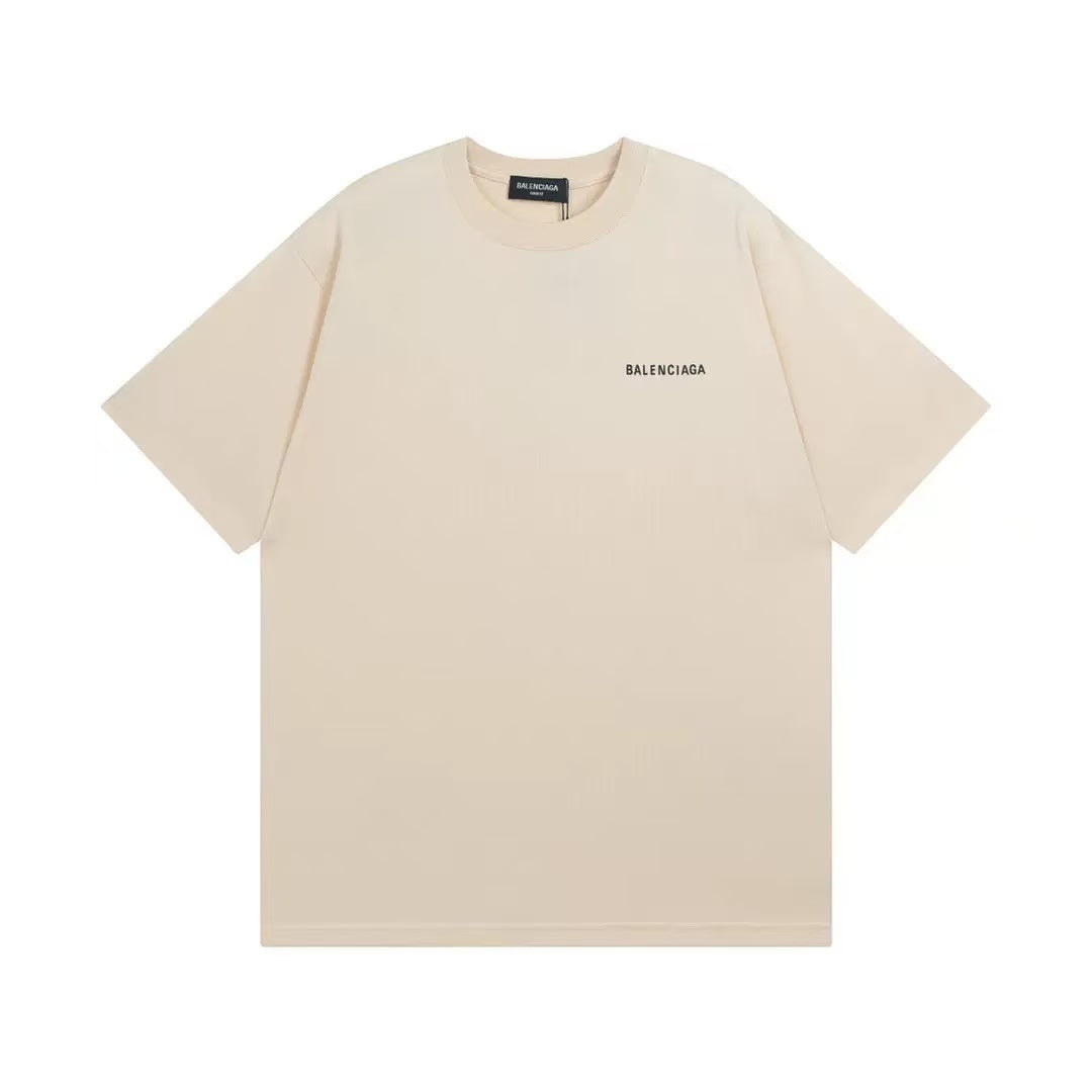 Balenciaga Minimalist Logo Cotton T-Shirt