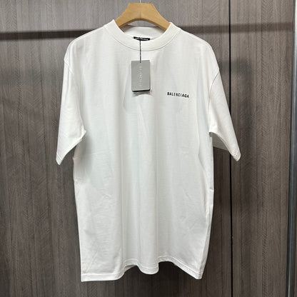 Balenciaga Minimalist Logo Cotton T-Shirt