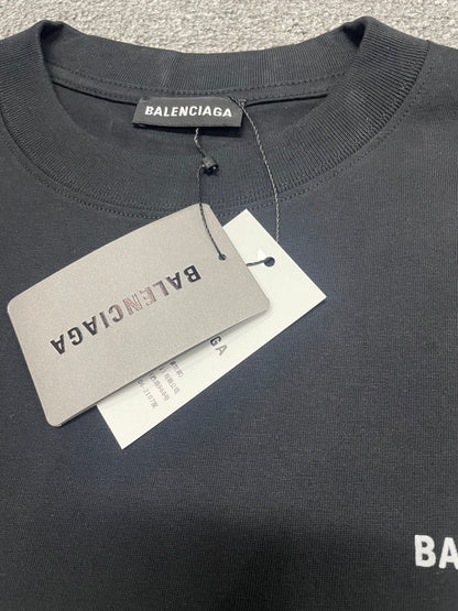 Balenciaga Minimalist Logo Cotton T-Shirt