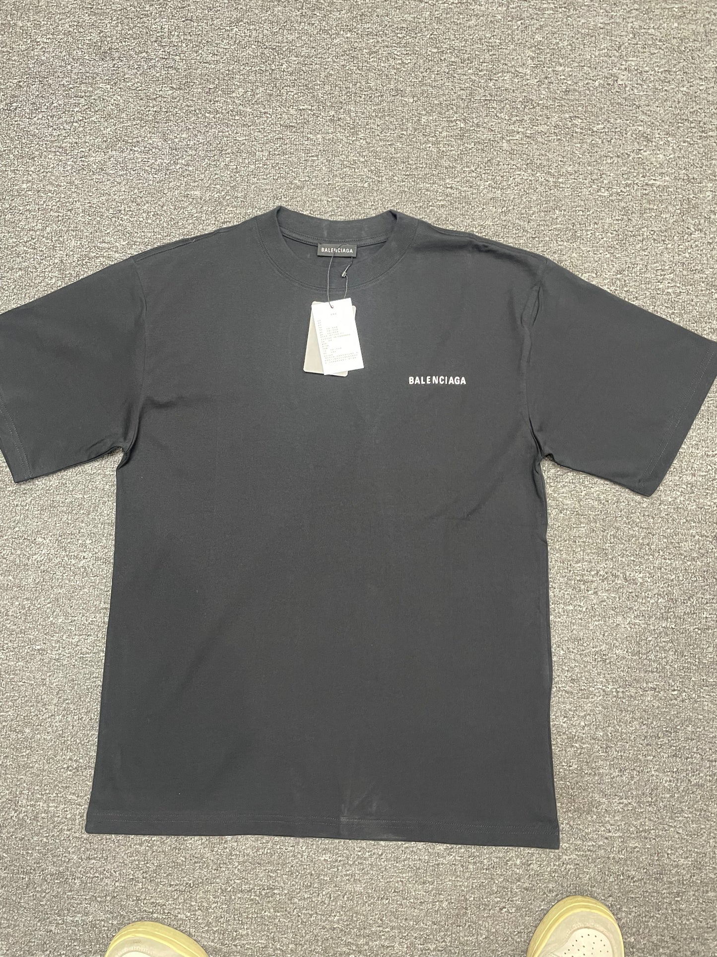 Balenciaga Minimalist Logo Cotton T-Shirt