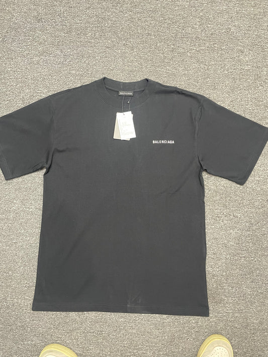 Balenciaga Minimalist Logo Cotton T-Shirt