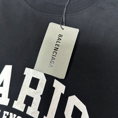 Balenciaga Cities Paris Medium Fit T-Shirt