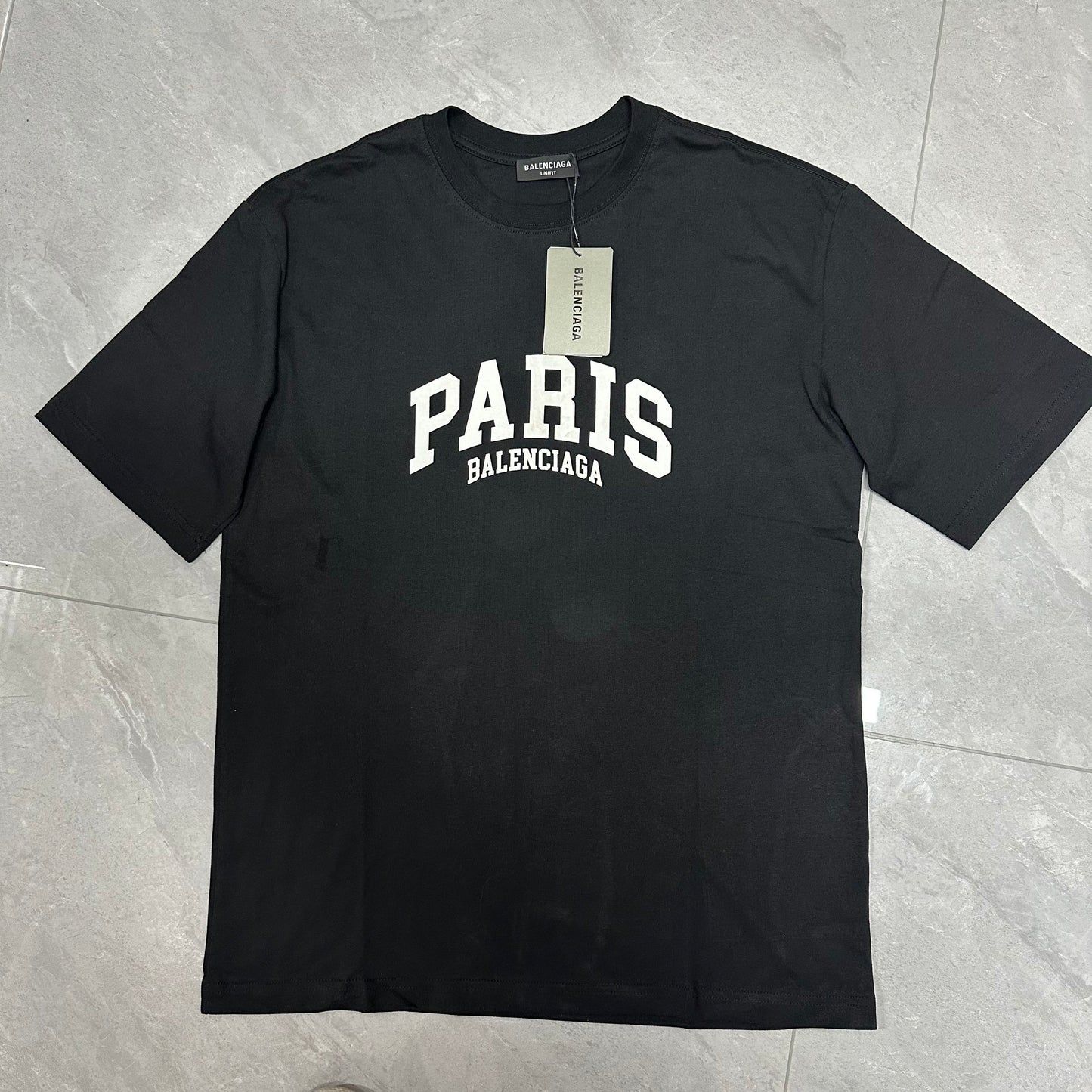 Balenciaga Cities Paris Medium Fit T-Shirt