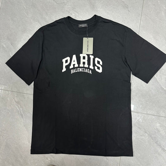 Balenciaga Cities Paris Medium Fit T-Shirt