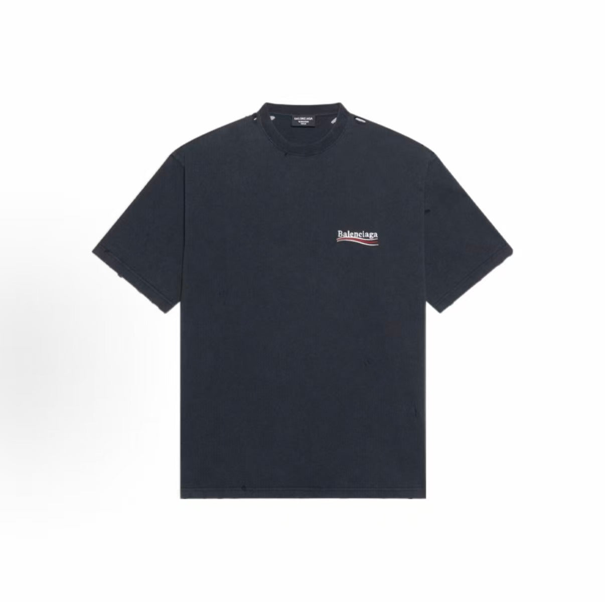 Balenciaga Political Campaign Destroyed T-Shirt