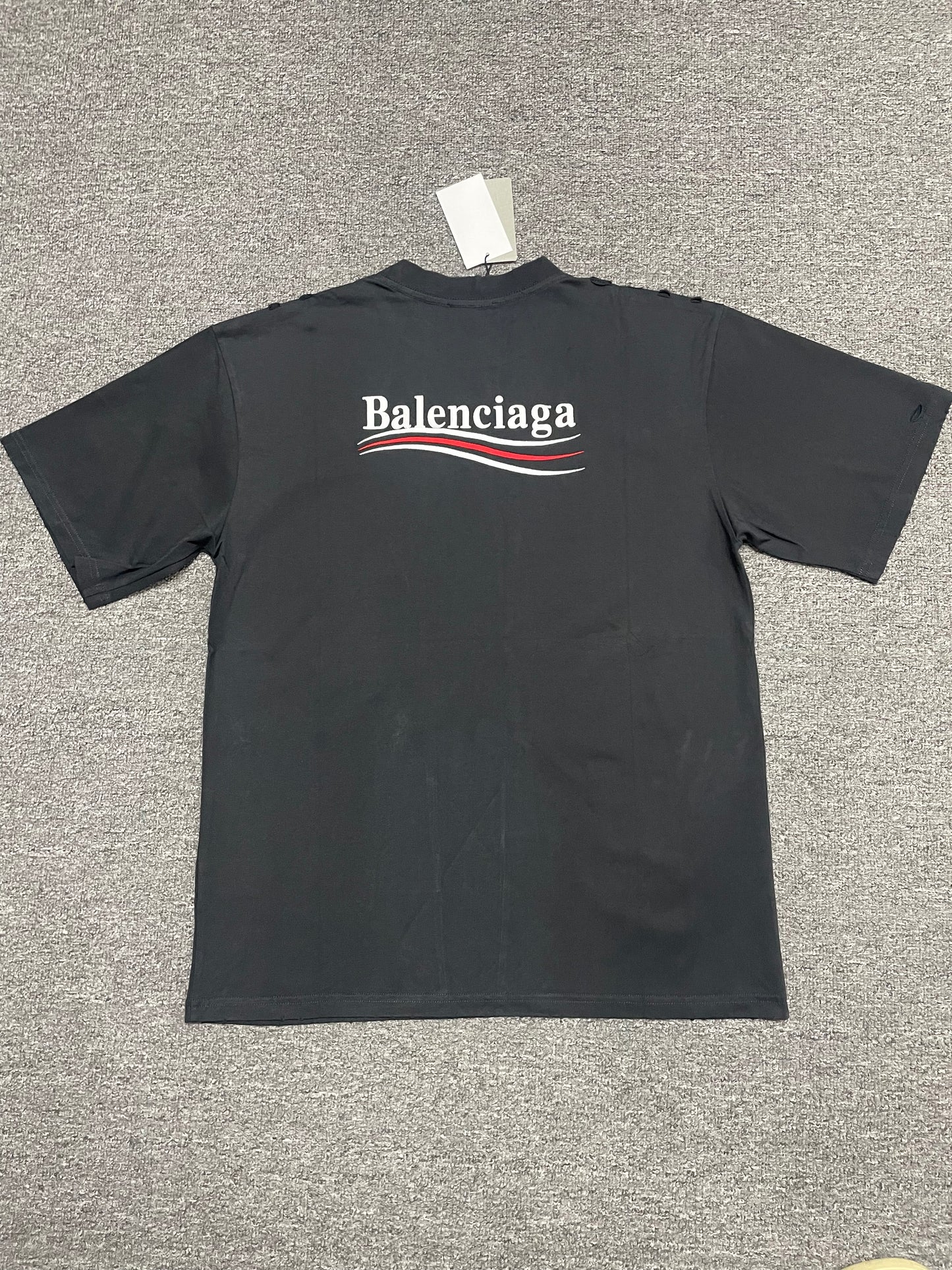Balenciaga Political Campaign Destroyed T-Shirt