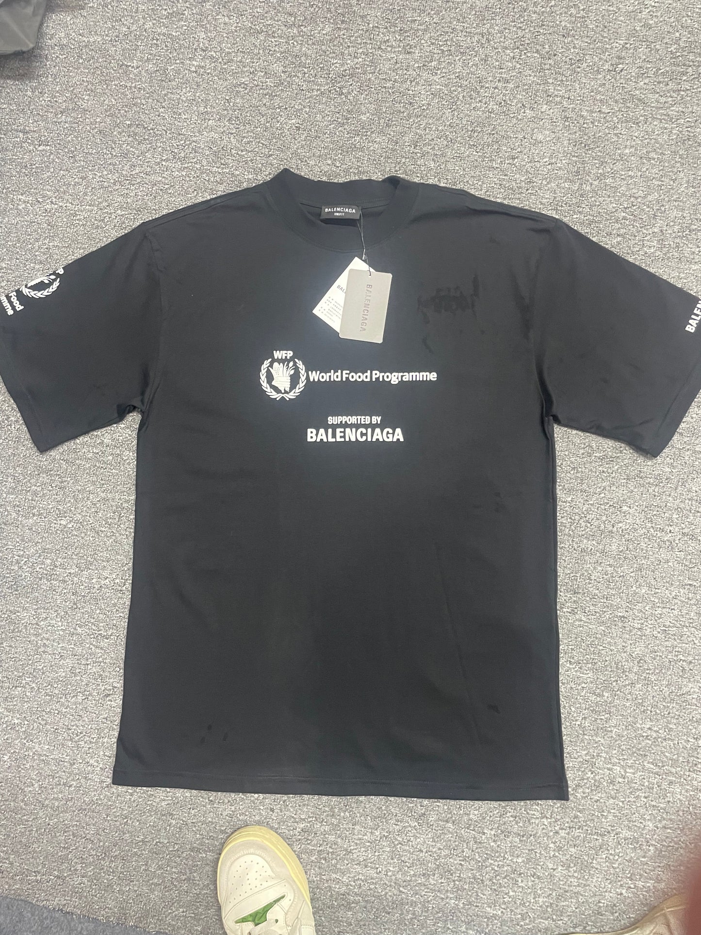 Balenciaga x World Food Programme (WFP) Destroyed T-Shirt