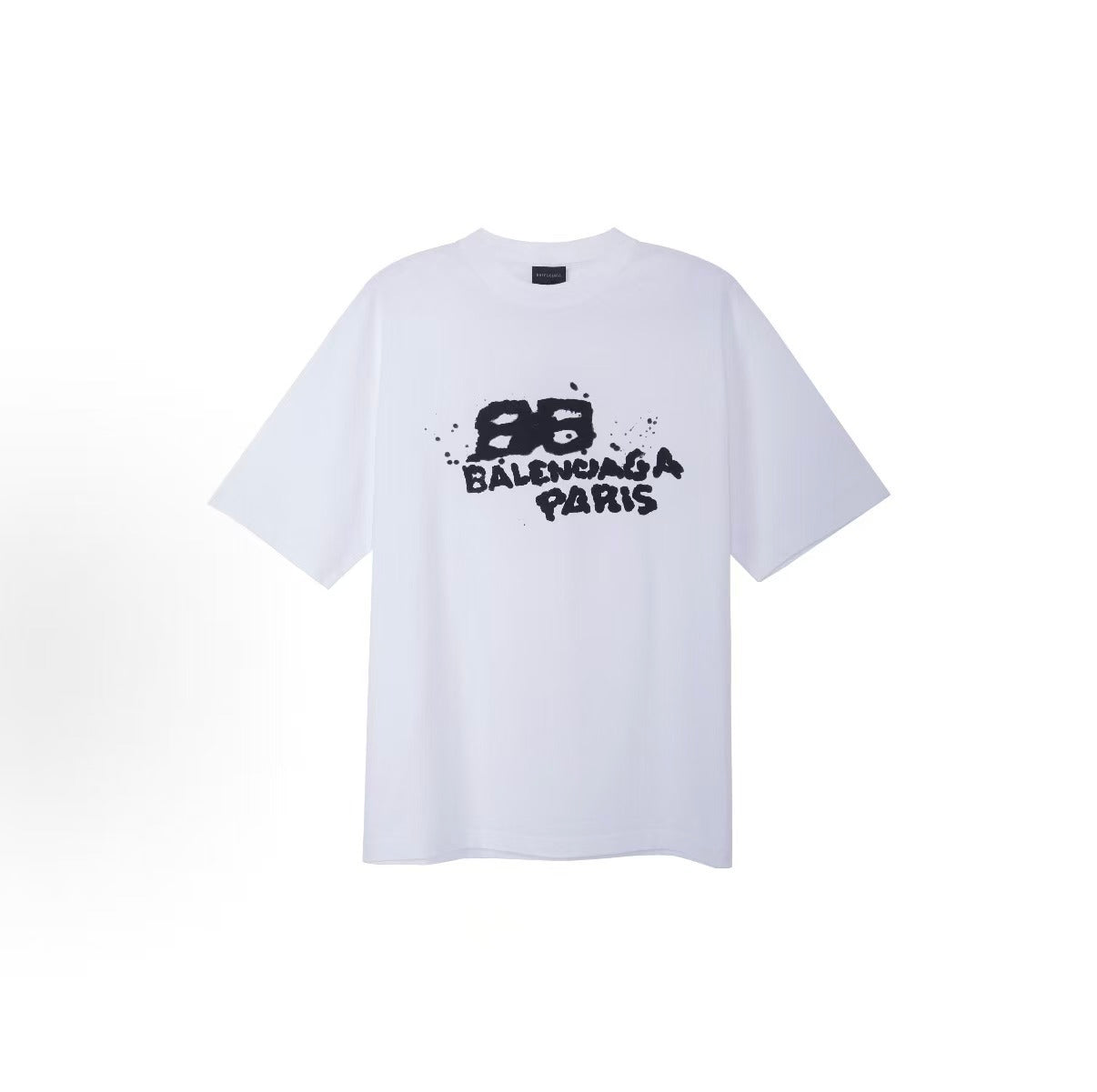 Balenciaga Hand-Drawn BB Icon Medium Fit T-Shirt