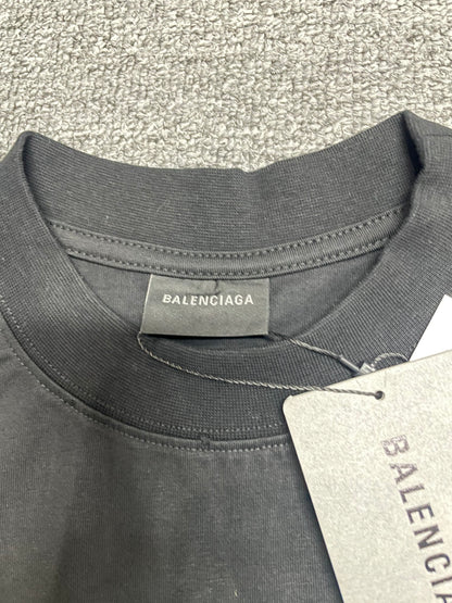 Balenciaga Hand-Drawn BB Icon Medium Fit T-Shirt