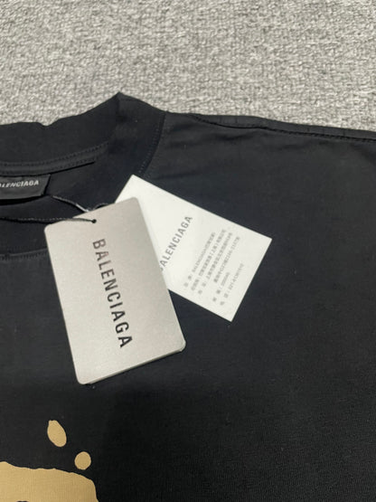 Balenciaga Hand-Drawn BB Icon Medium Fit T-Shirt