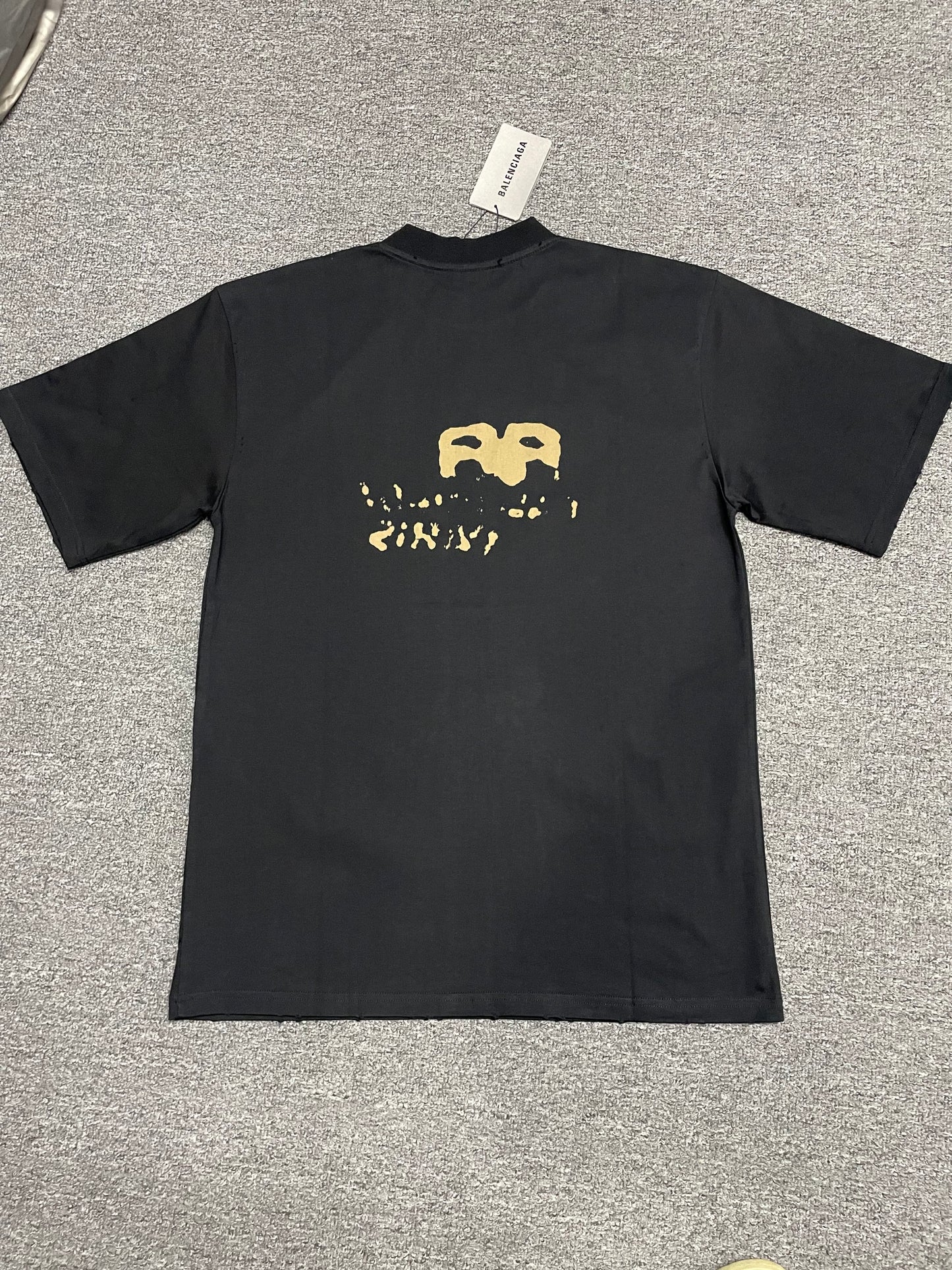 Balenciaga Hand-Drawn BB Icon Medium Fit T-Shirt