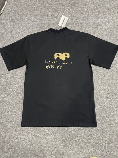 Balenciaga Hand-Drawn BB Icon Medium Fit T-Shirt