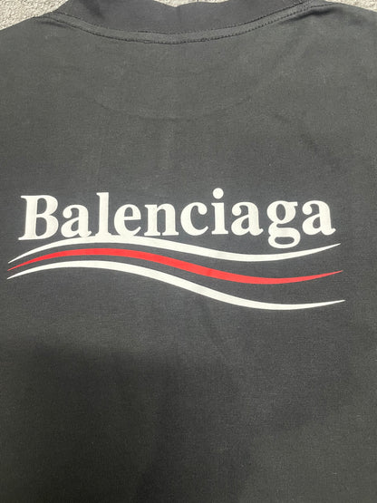 Balenciaga Political Campaign Destroyed T-Shirt