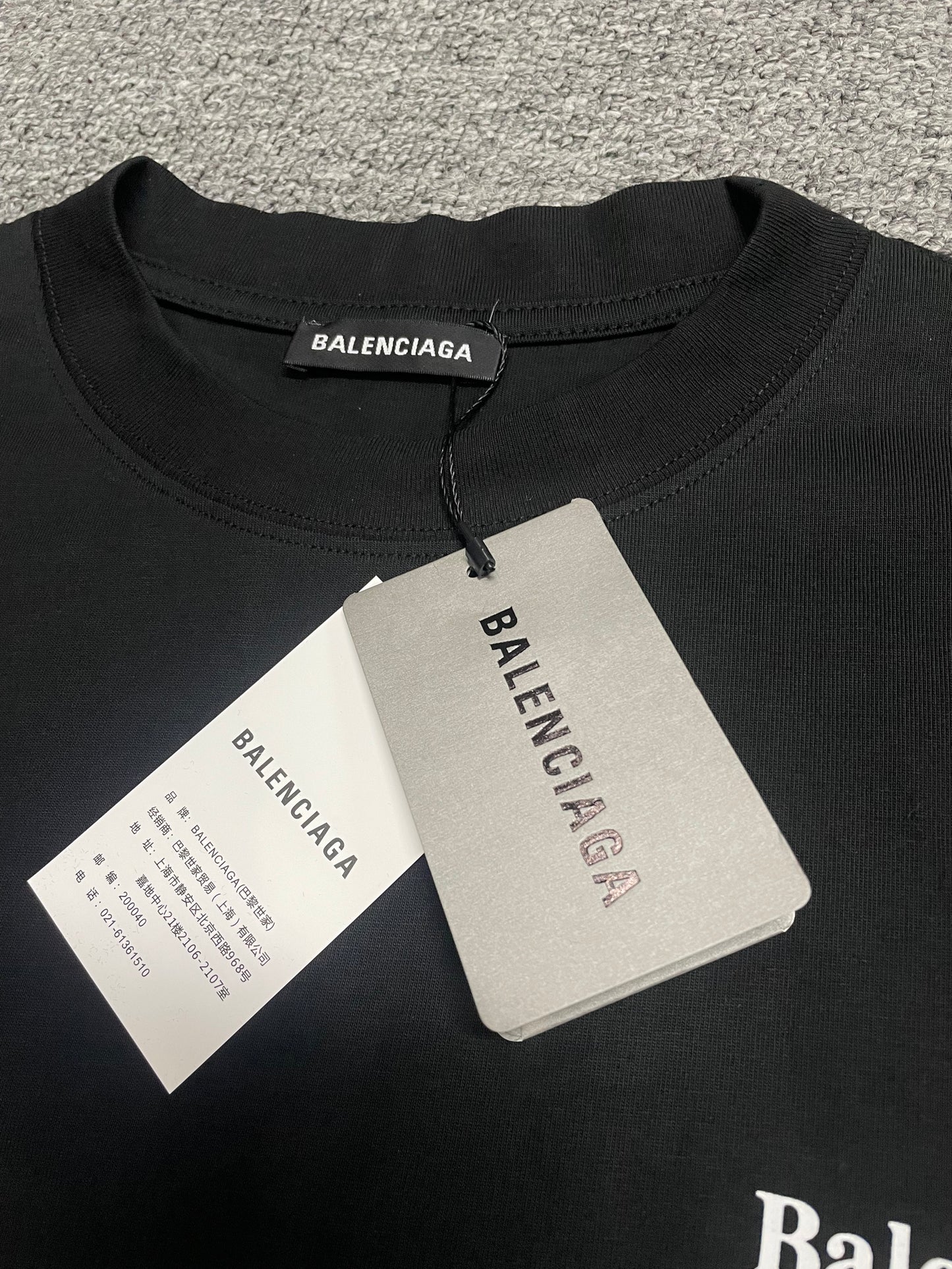 Balenciaga Political Campaign Destroyed T-Shirt