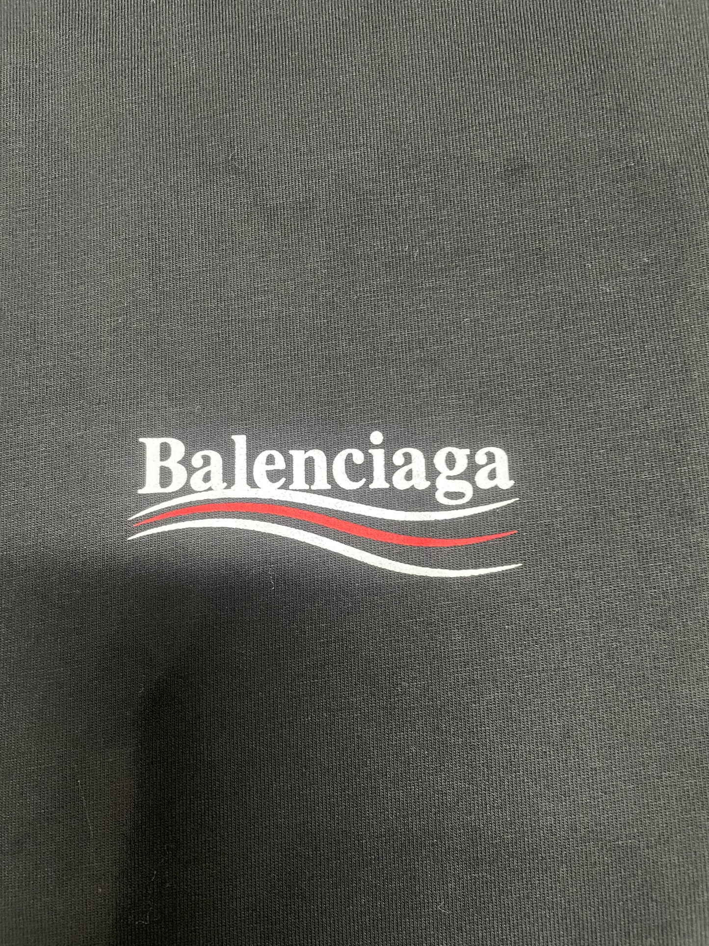 Balenciaga Political Campaign Destroyed T-Shirt