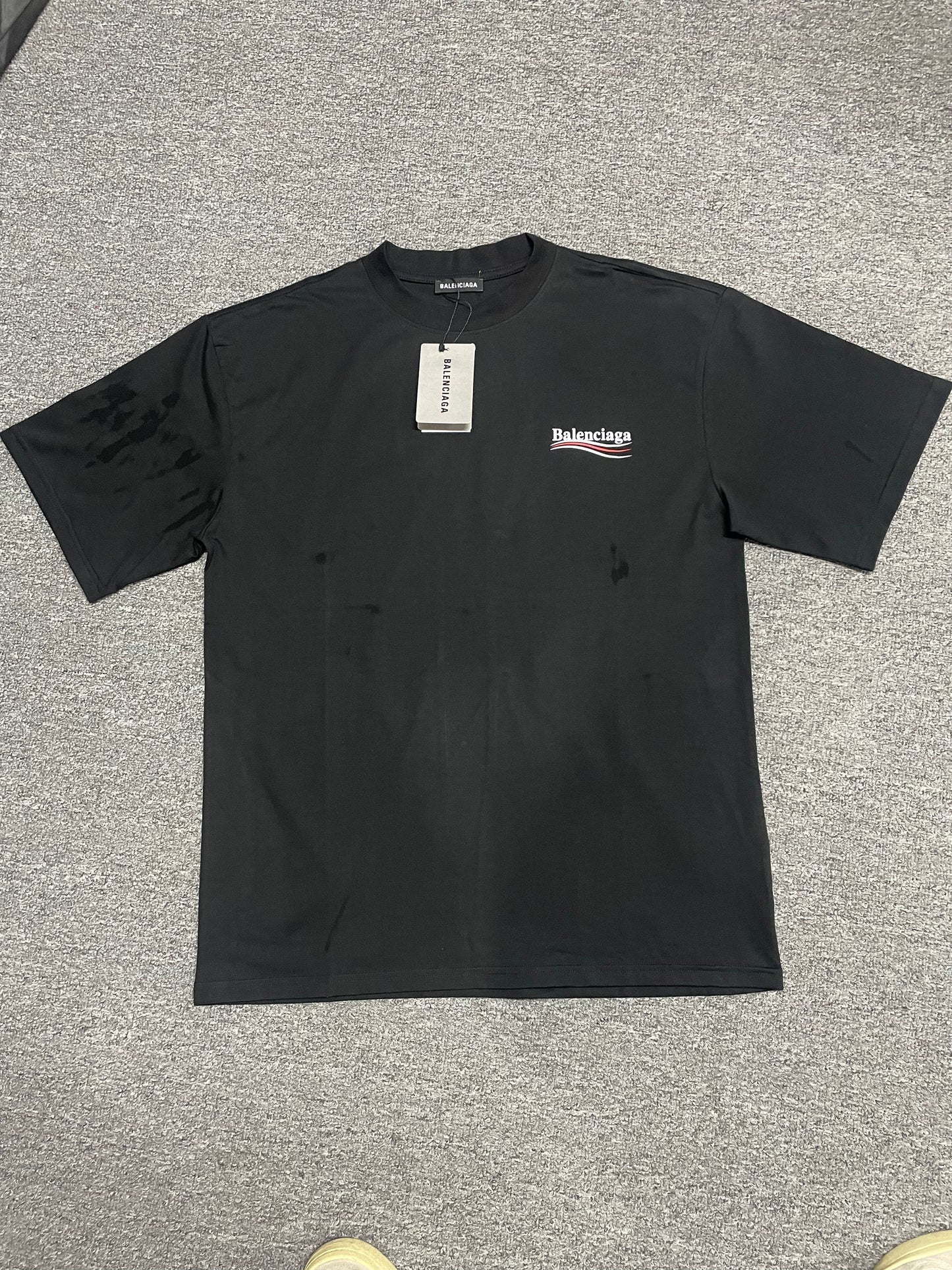 Balenciaga Political Campaign Destroyed T-Shirt