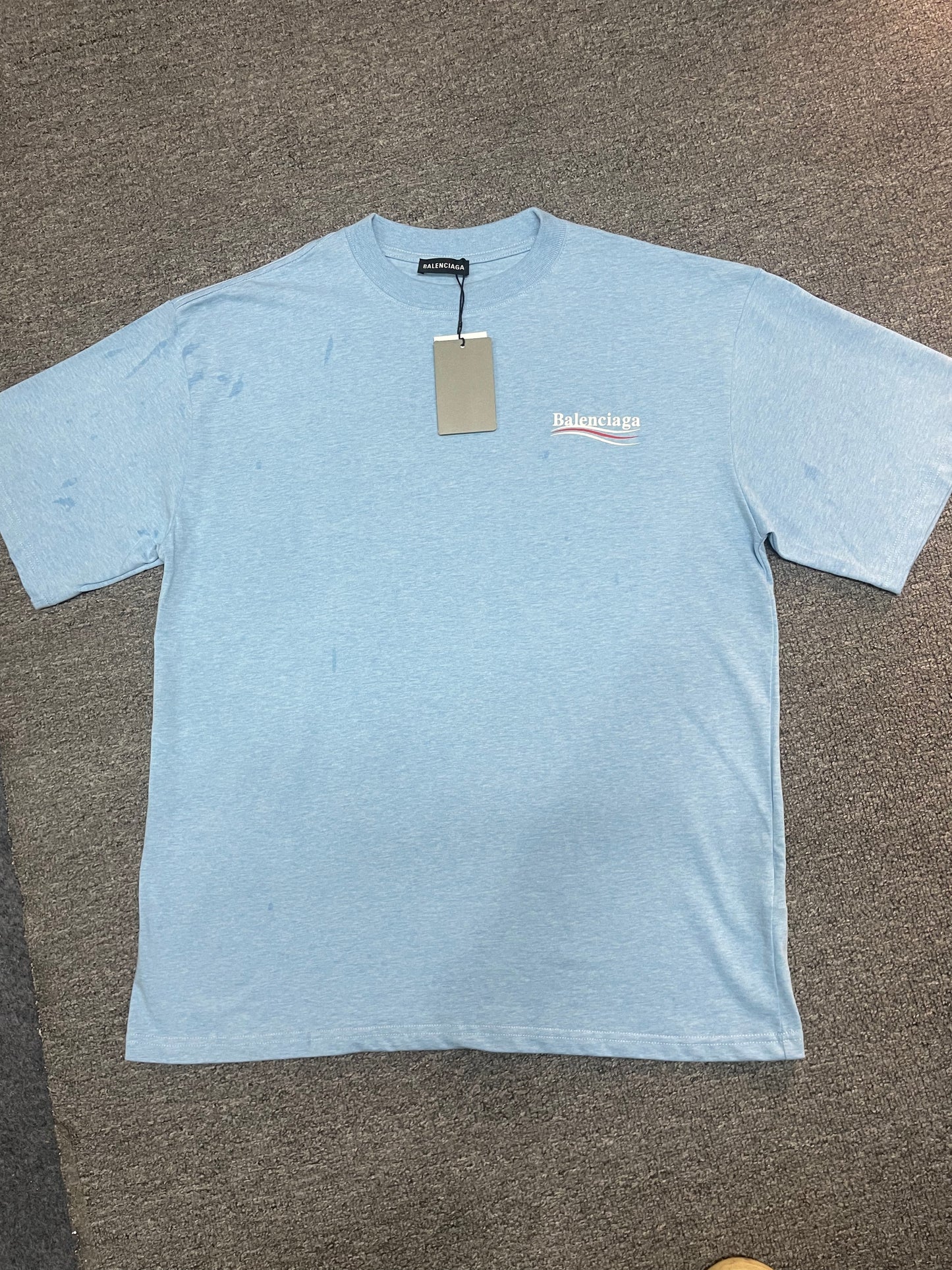 Balenciaga Political Campaign Destroyed T-Shirt