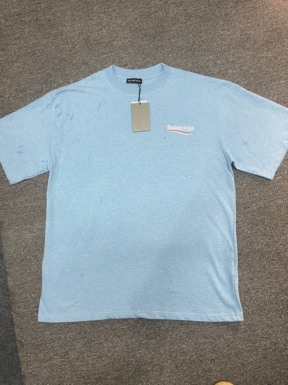 Balenciaga Political Campaign Destroyed T-Shirt